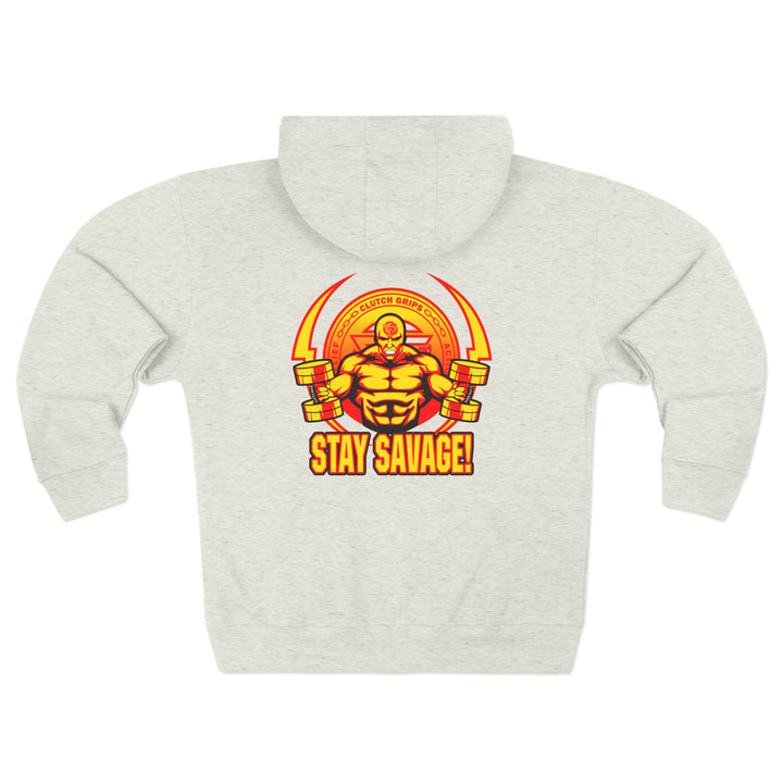 CG BIG MAC RED ORANGE GOLD/STAY SAVAGE ZIP UP