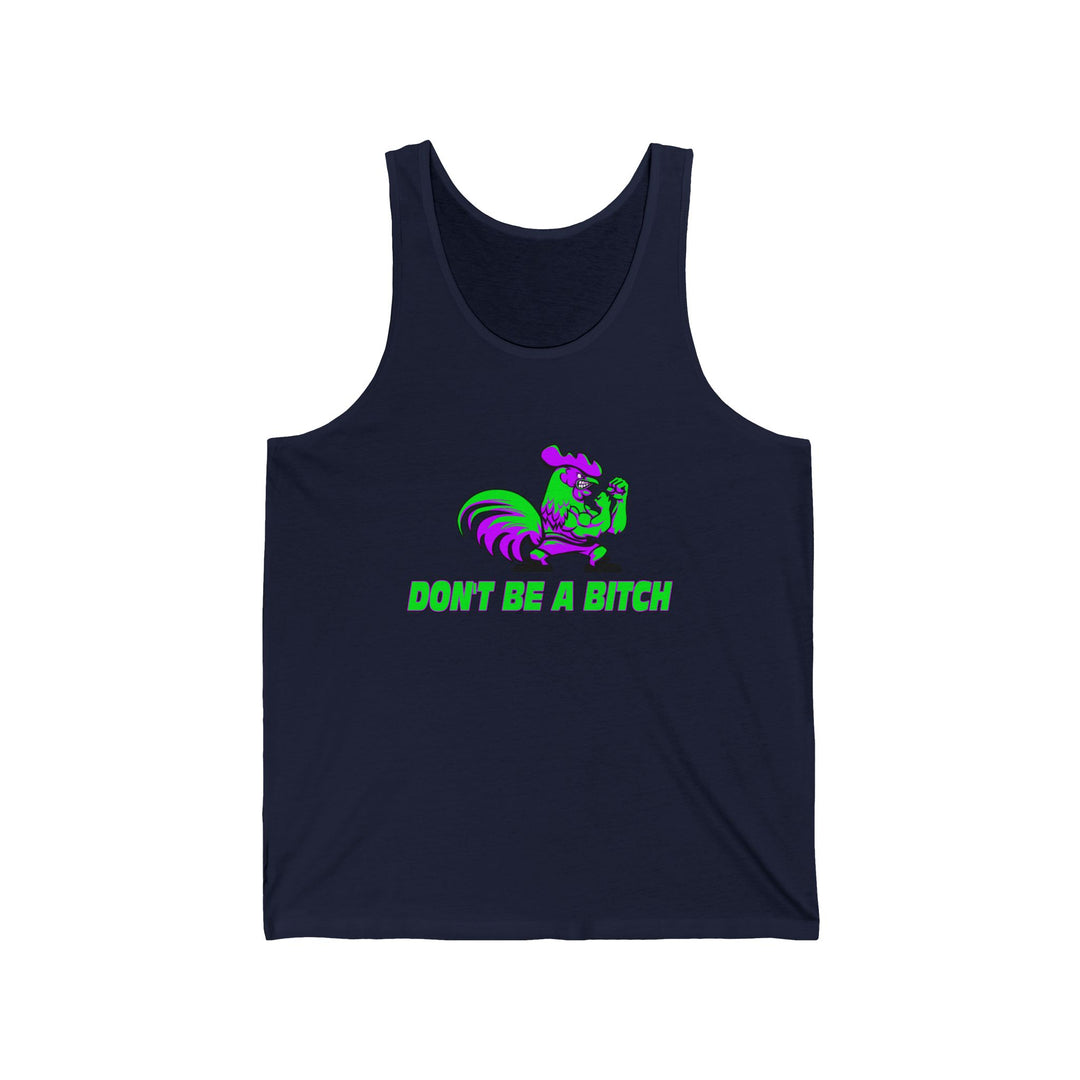 ANGRY ROOSTER PURPLE GREEN/DONT BE A BITCH
