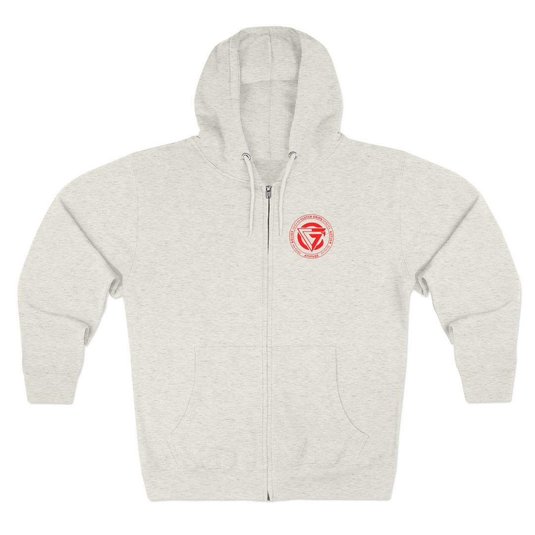 CG MAC JUMP RED /READY FOR WAR ZIP UP