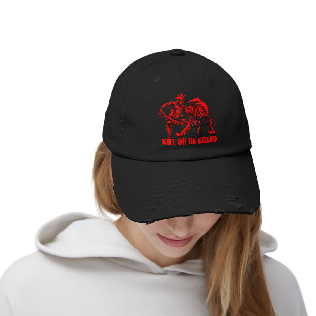 CG LION TAMER RED /KILL OR BE KILLED CAP
