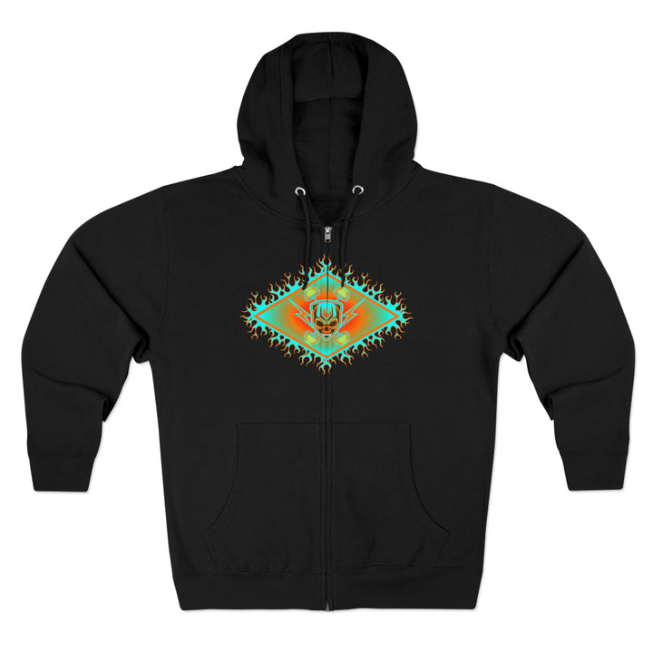 MAC VS SNAKE AQUA MIAMI DIAMOND FRONT /STAY SAVAGE ZIP UP