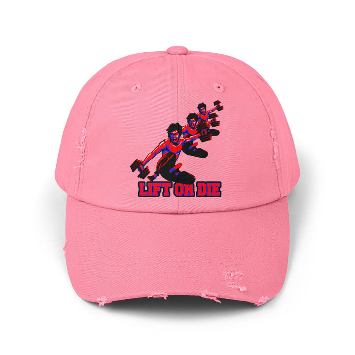 MAC LEE LIFT KICK RED BLUE /LIFT OR DIE CAP