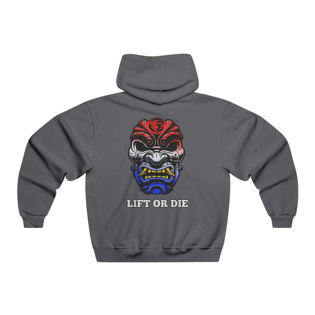 SAMURAI-MAC RED BLUE WHITE FADE /LIFT OR DIE