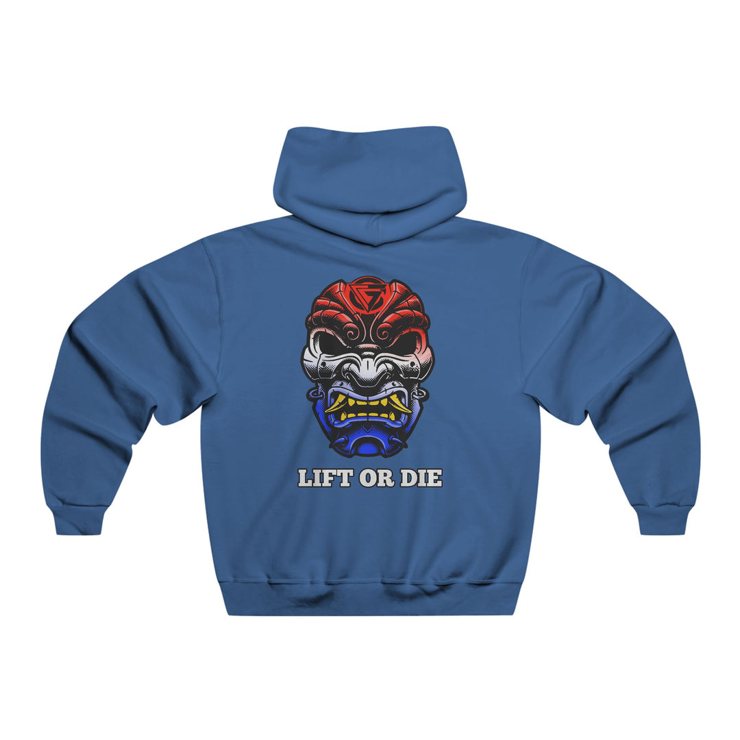 SAMURAI-MAC RED BLUE WHITE FADE /LIFT OR DIE