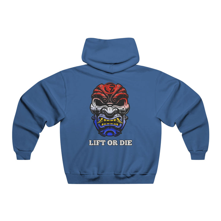 SAMURAI-MAC RED BLUE WHITE FADE /LIFT OR DIE