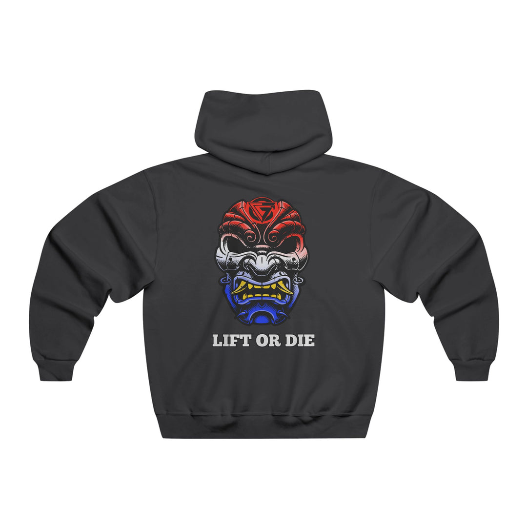 SAMURAI-MAC RED BLUE WHITE FADE /LIFT OR DIE
