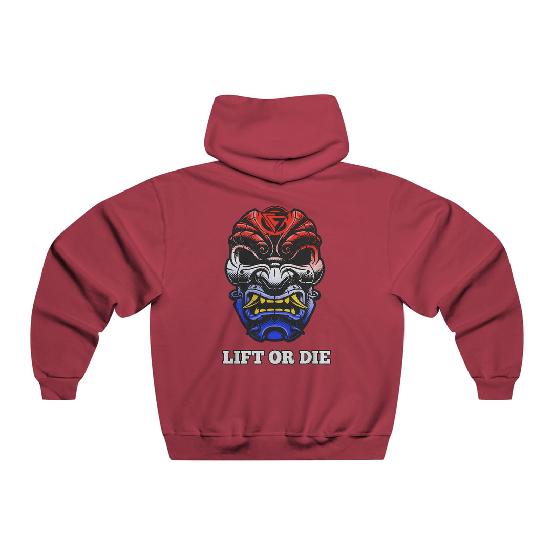 SAMURAI-MAC RED BLUE WHITE FADE /LIFT OR DIE