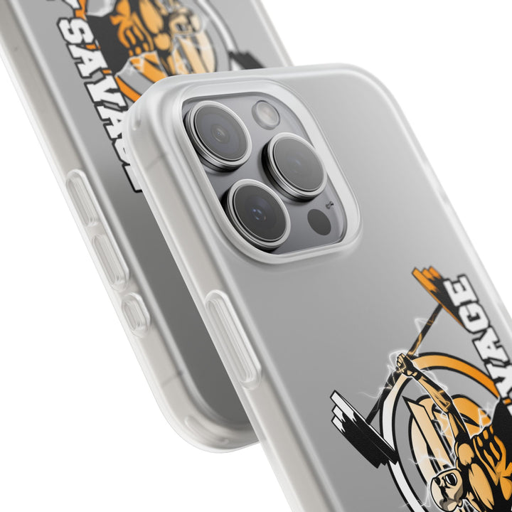 SPARTAN LIFT ORANGE WHITE PHONE CASE/STAY SAVAGE