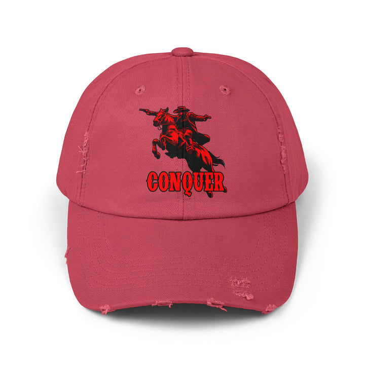 CG COWBOY REBEL RED/CONQUER CAP