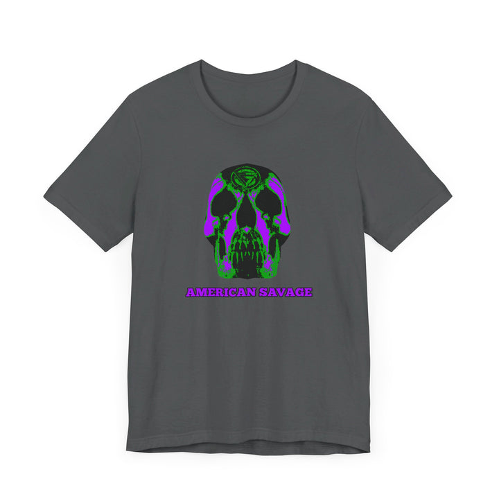 SKULLATOR PURPLE GREEN  /AMERICAN SAVAGE