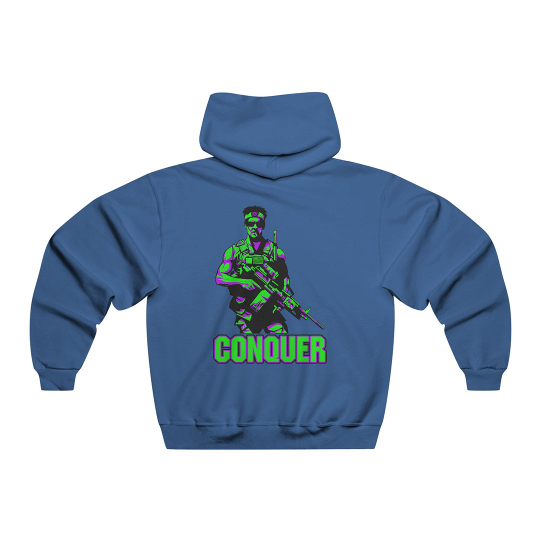 CG  NAVY SEAL TRIBUTE  RIP PURPLE GREEN /CONQUER ZIP UP