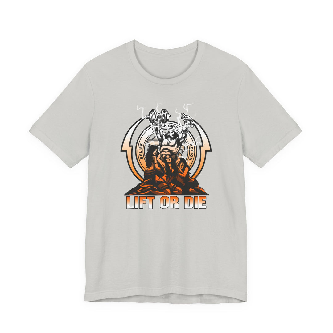 CG CONFIDENCE MAN ORANGE TO WHITE FADE /LIFT OR DIE