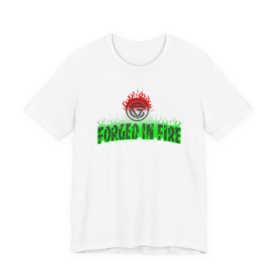FORGED IN FIRE RED WHITE GREEN