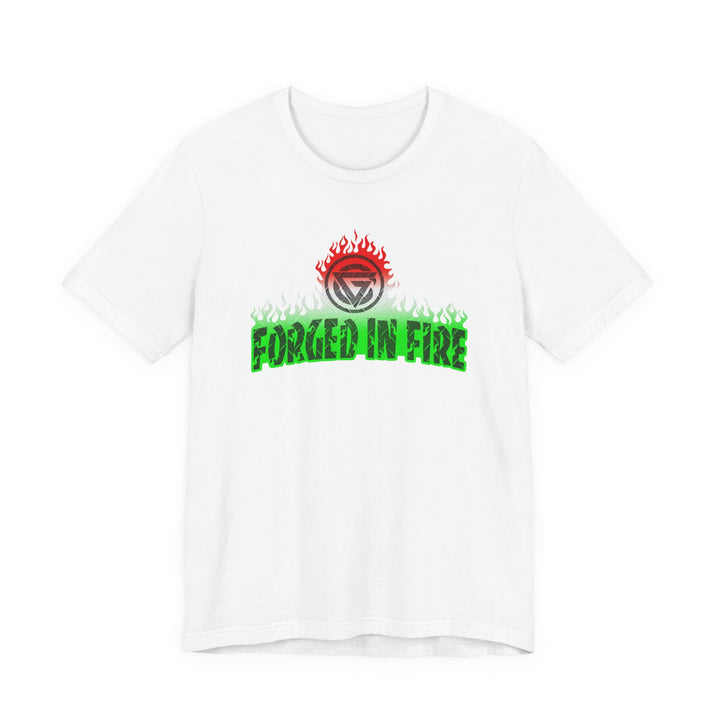 FORGED IN FIRE RED WHITE GREEN