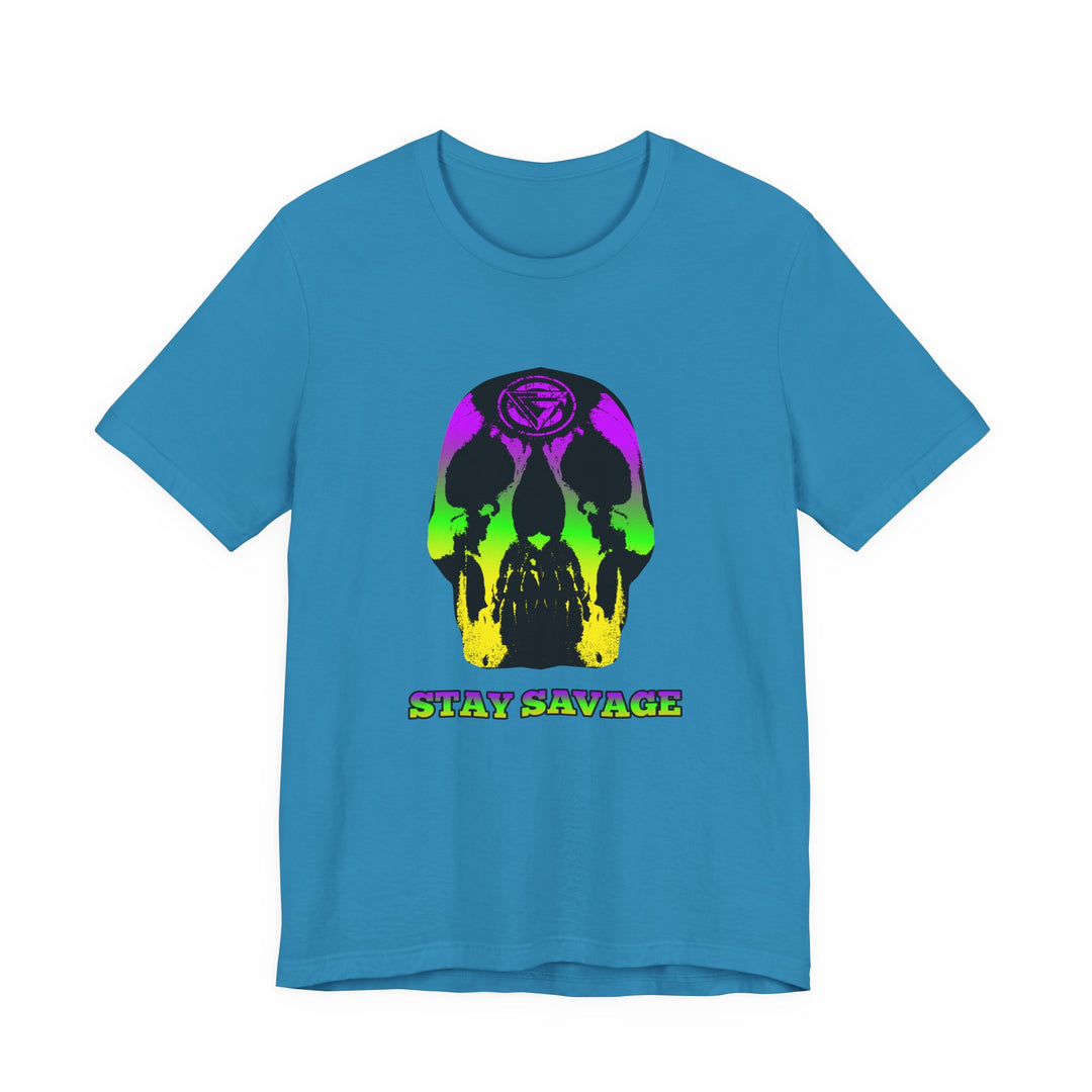 SKULLATOR YELLOW GREEN PURPLE /STAY SAVAGE