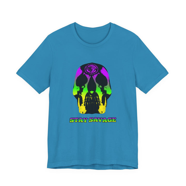 SKULLATOR YELLOW GREEN PURPLE /STAY SAVAGE