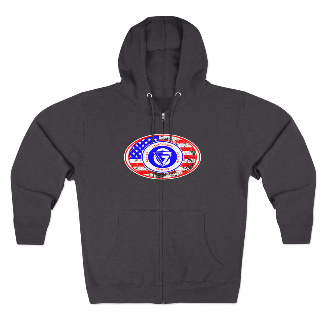 CG ANGRY DG USA BULLET PROOF /LIFT OR DIE ZIP UP