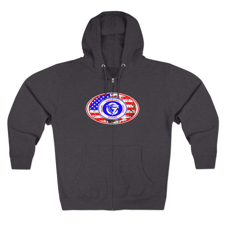 CG ANGRY DG USA BULLET PROOF /LIFT OR DIE ZIP UP