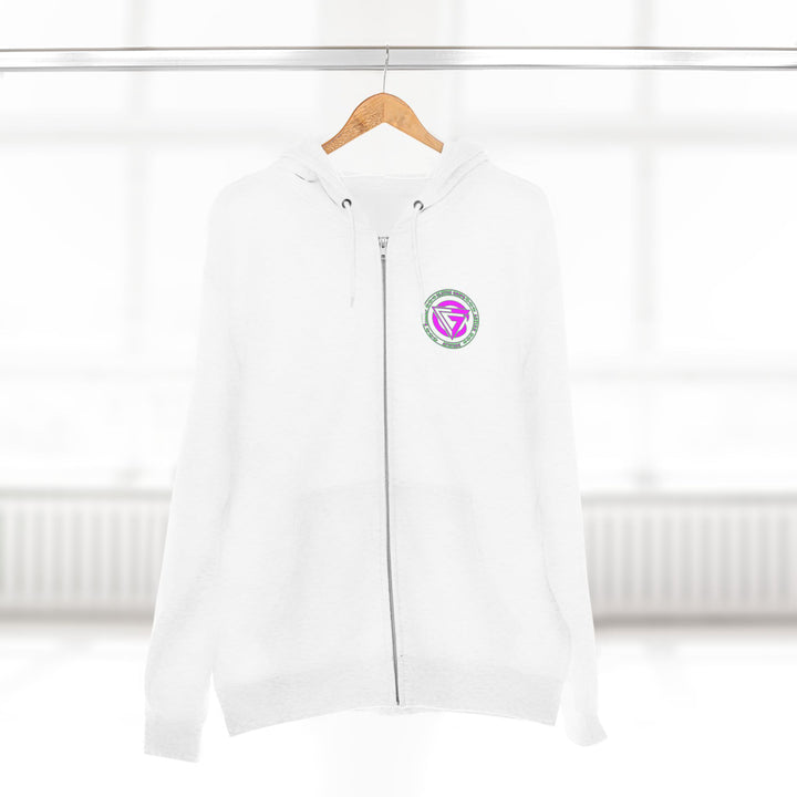CG TIGER FLAME PURPLE GREEN /FIGHT FOR IT ZIP JACKET
