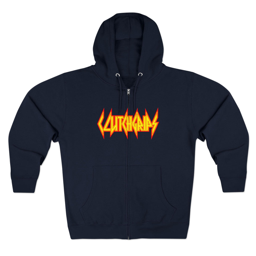 CG ANGRY DOG GOLD RED /LIFT OR DIE ZIP UP