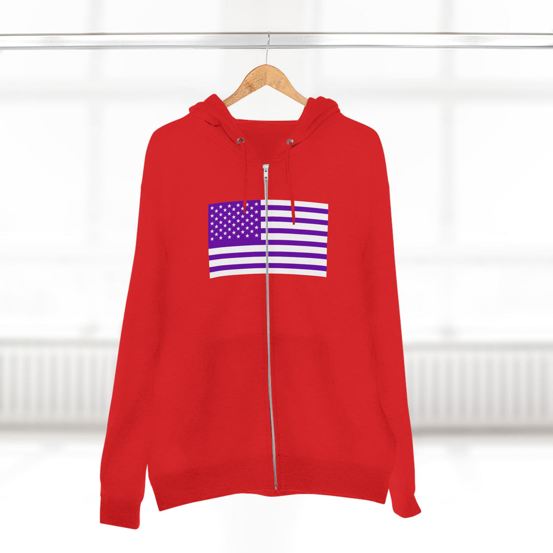 CG EZ RIDER PRUPLE WHITE /STAY SAVAGE ZIP UP