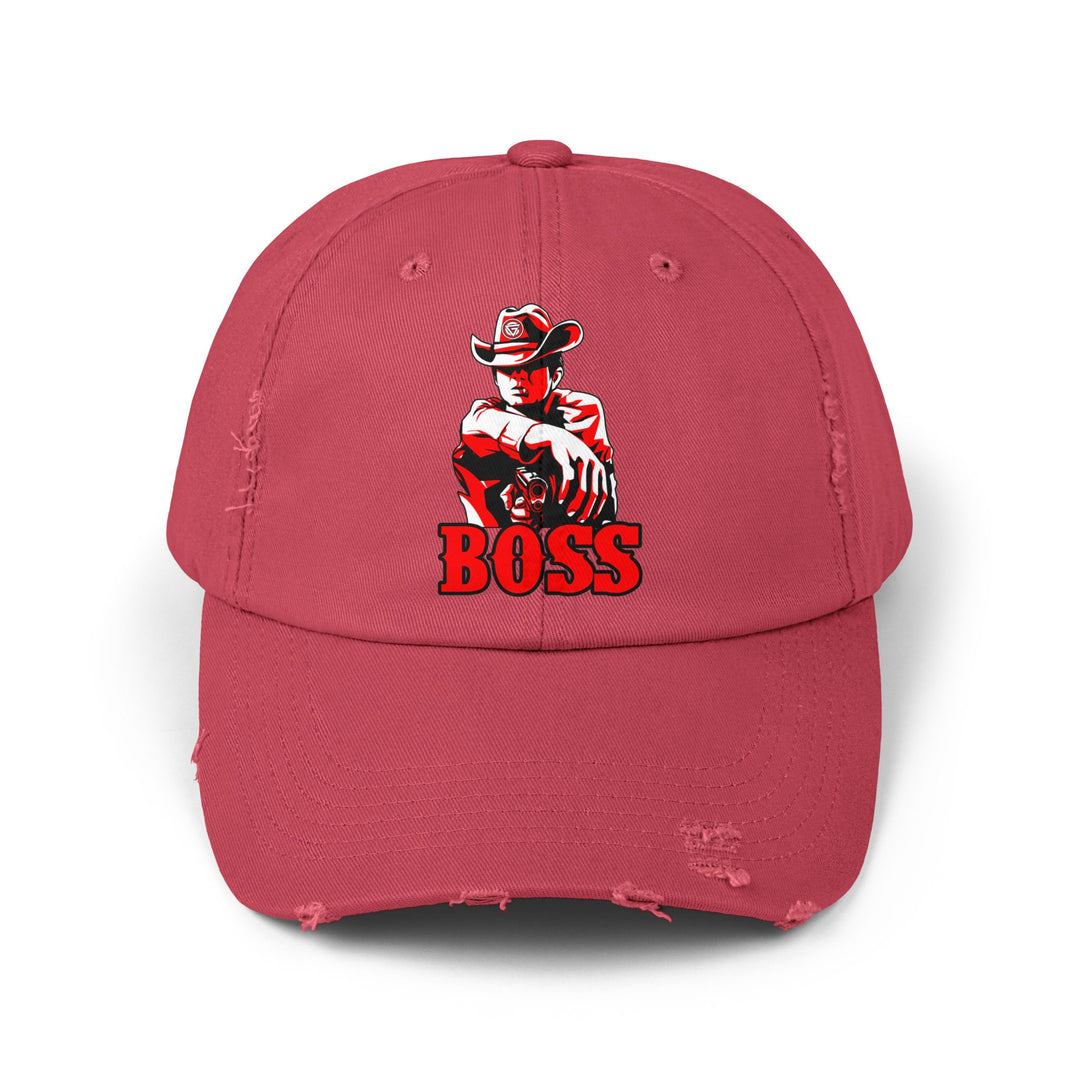 CG COWBOY KILLER RED WHITE /BOSS CAP