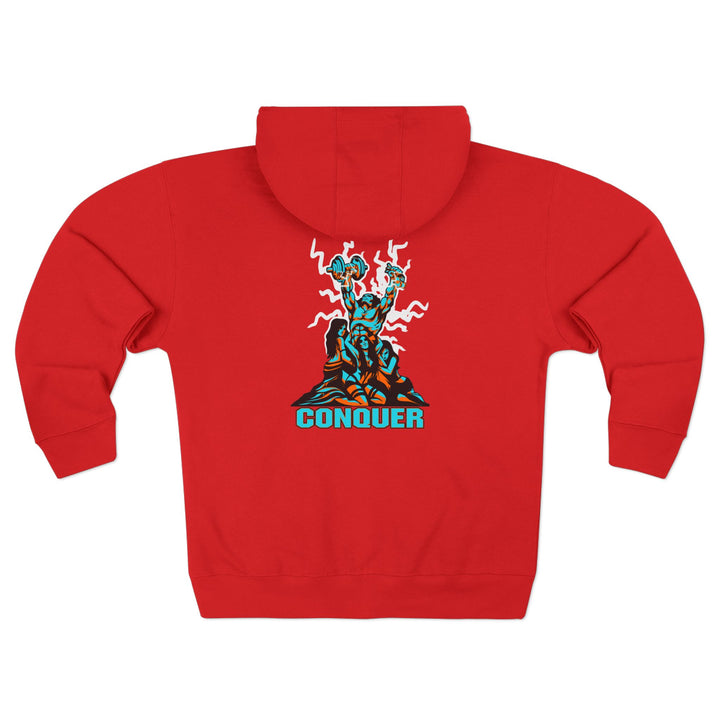 CG CONFIDENCE MAN ORANGE AQUA /CONQUER ZIP UP