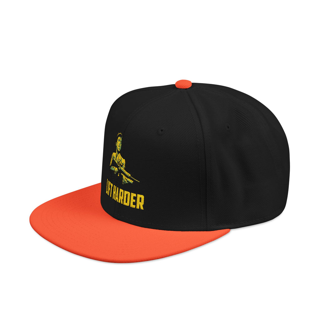 CG FINAL MAFIA BOSS YELLOW BLACK /LIFT HARDER Snapback (Embroidery)