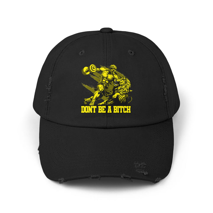 COLISEUM MAC VS LION YELLOW BLACK /DONT BE A BITCH CAP