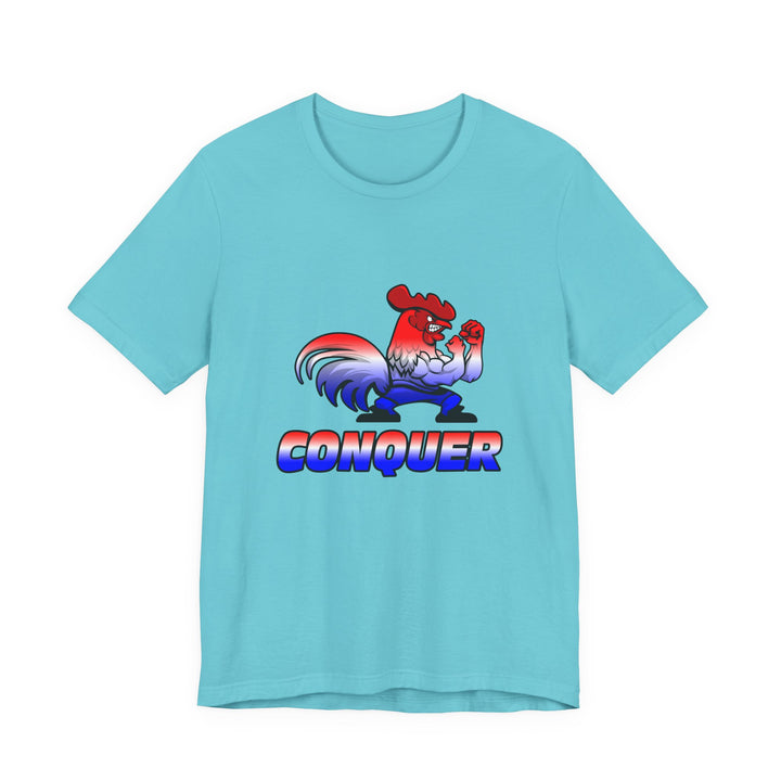 CG ANGRY ROOSTER RED WHITE BLUE FADE/CONQUER