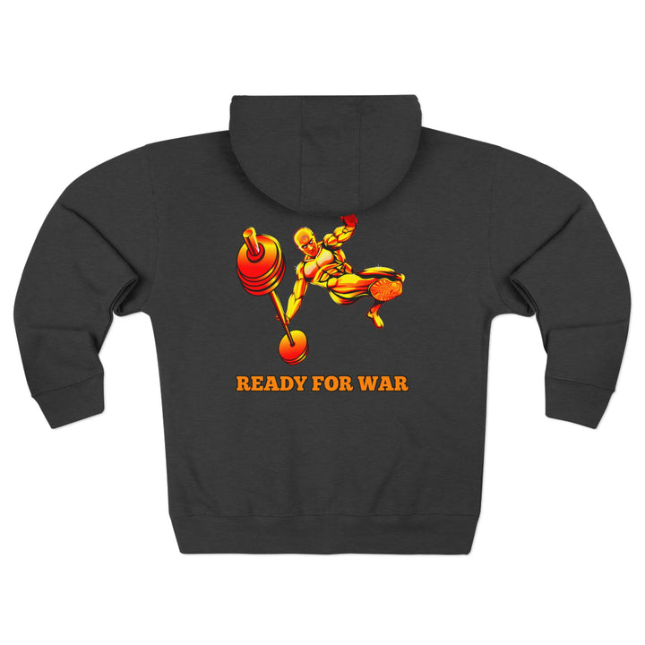 CG MAC JUMP GOLD RED /READY FOR WAR ZIP UP