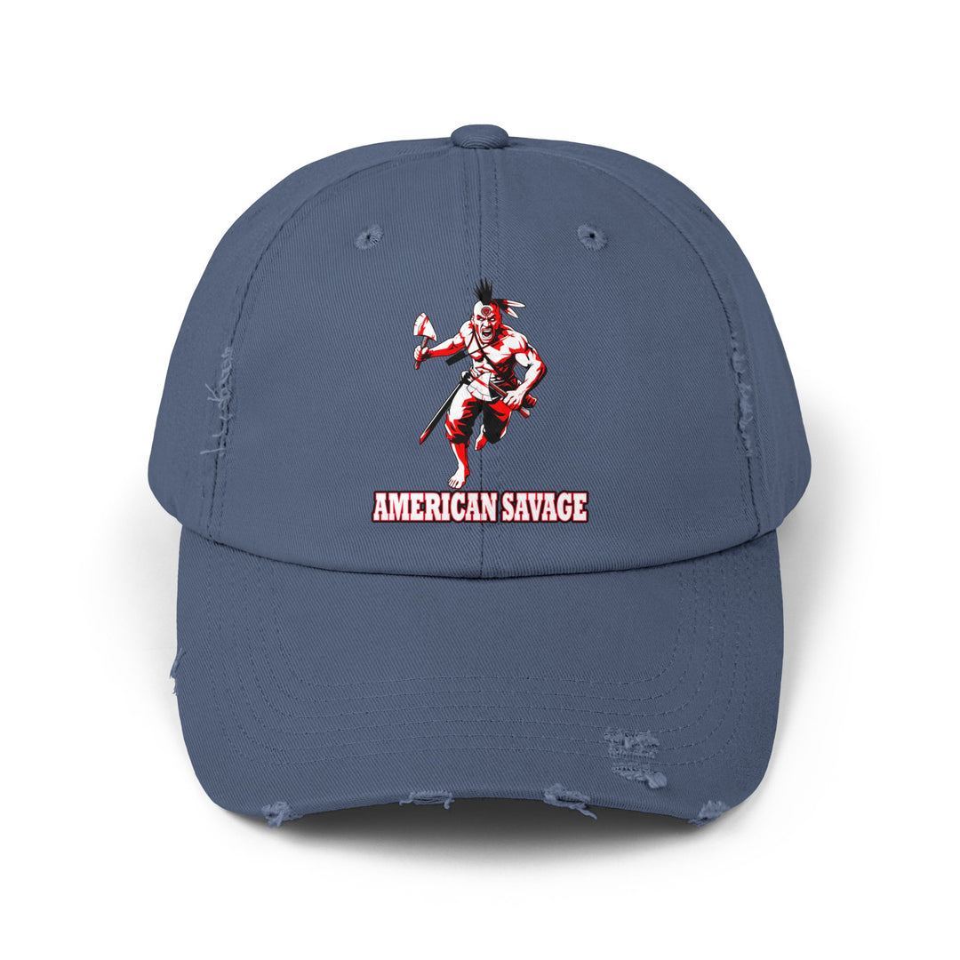 CG MAC BRAVE RED WHITE/AMERICAN SAVAGE CAPS