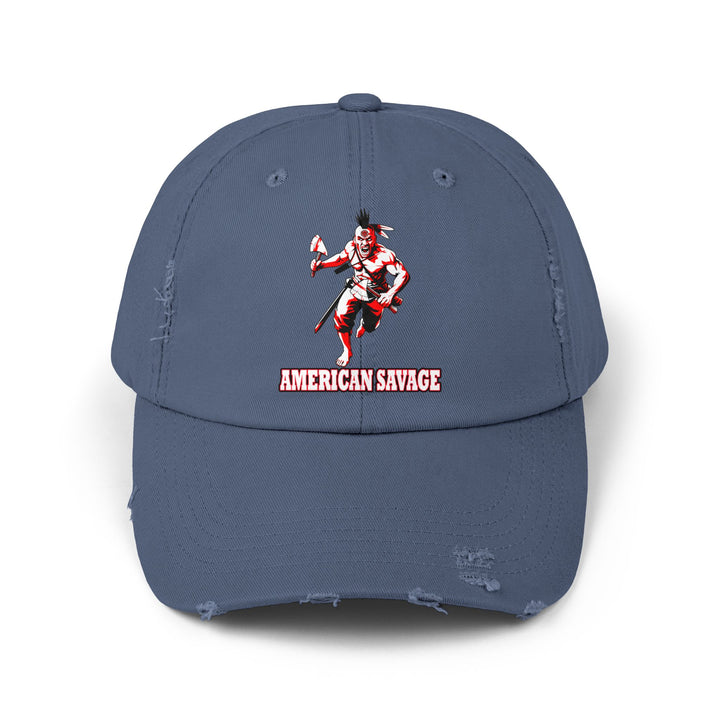 CG MAC BRAVE RED WHITE/AMERICAN SAVAGE CAPS