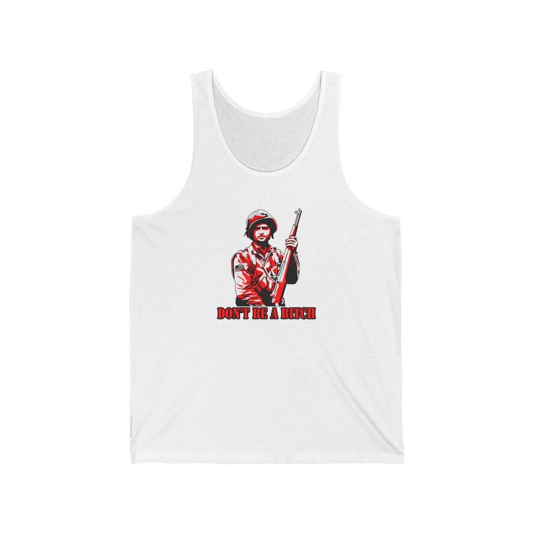 CG OLD SCHOOL SOLDIER RED WHITE/DONT BE A BITCH