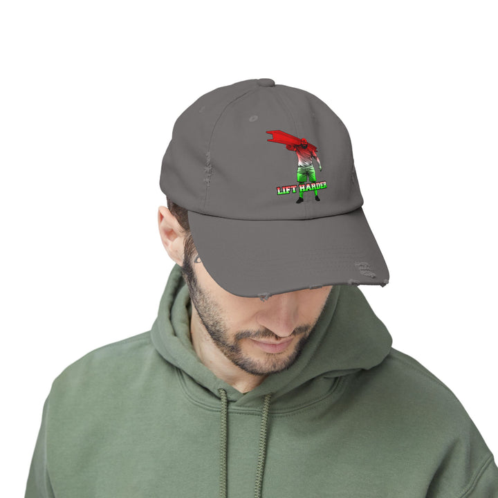 BIG MAC WORKING MAN RED WHITE GREEN/LIFT HARDER CAP
