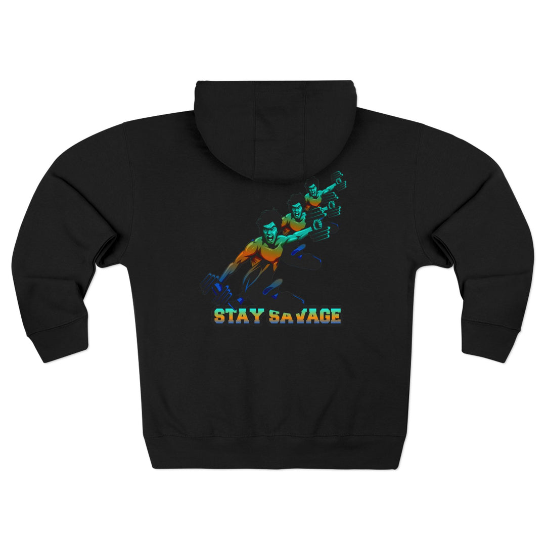 CG LIFT KICK BLUE ORANGE AQUA /STAY SAVAGE ZIP UP