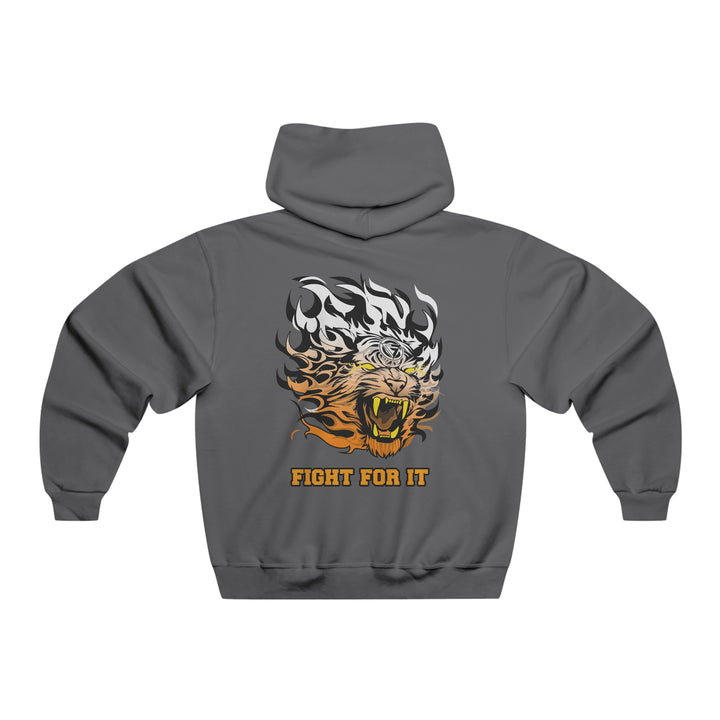 TIGER FLAME ORANGE WHITE FADE/FIGHT FOR IT