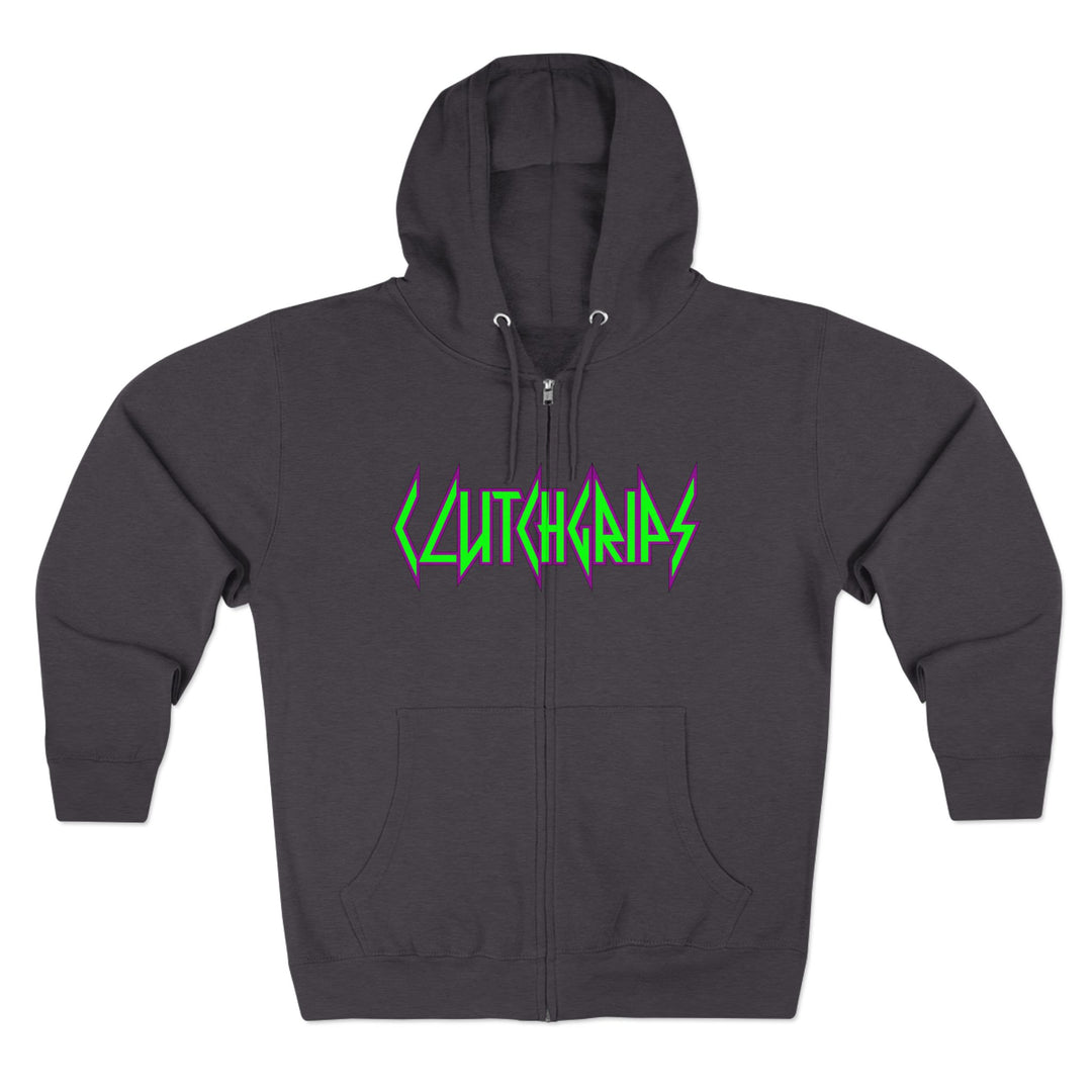 CG LIFT KICKPURPLE GREEN FADE/WELCOME TO THE JUNGLE ZIP UP
