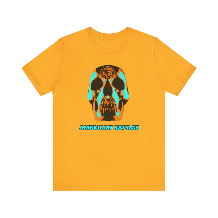 SKULLATOR MIAMI AQUA ORANGE /AMERICAN SAVAGE