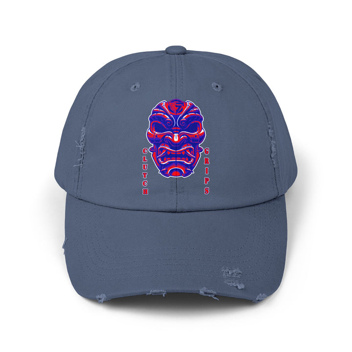 CG SAMURAI MASK RED BLUE CAP