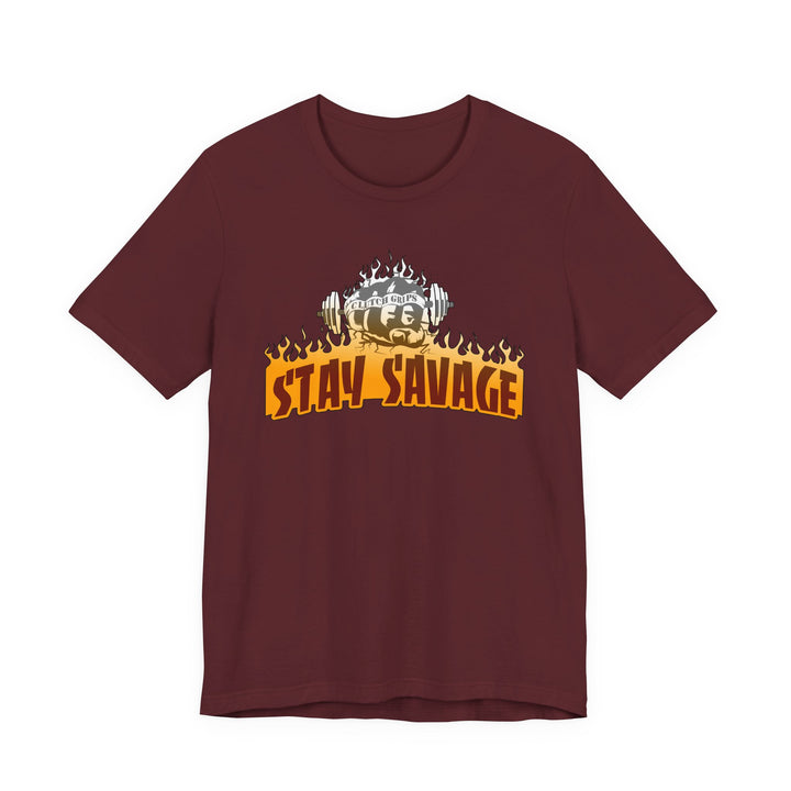 CG FIST WHITE ORANGE FADE /STAY SAVAGE
