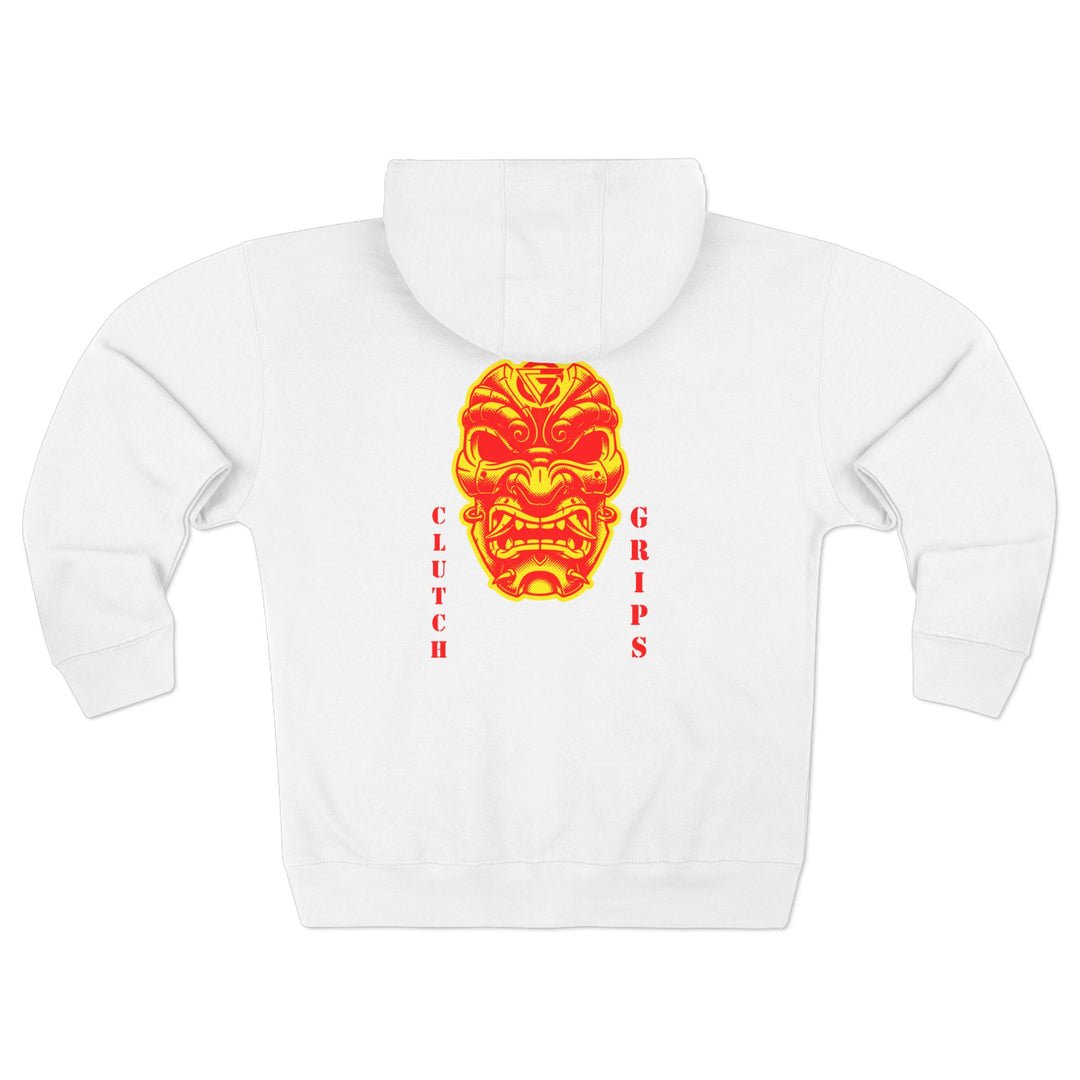 CG SAMURAI MASK RED GOLD /FORGED IN FIRE ZIP UP