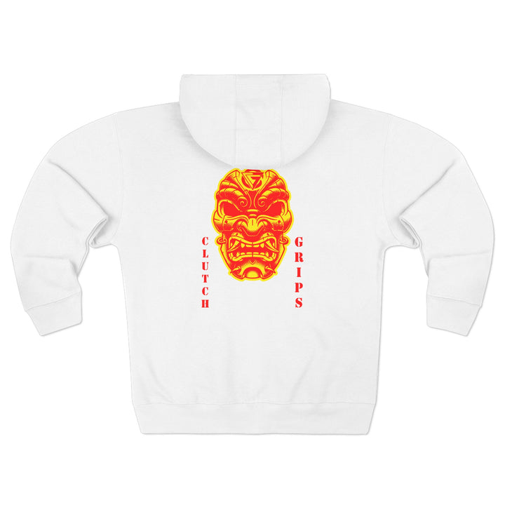 CG SAMURAI MASK RED GOLD /FORGED IN FIRE ZIP UP