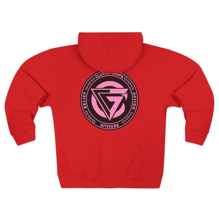 CG TIGER VS TIGER PINK/STAY SAVAGE ZIP UP