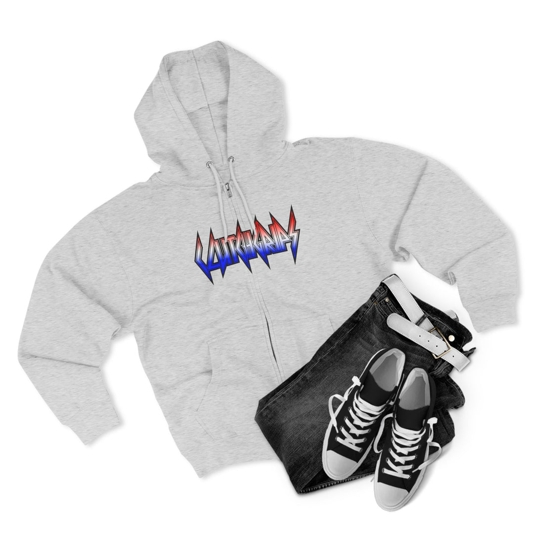 CG GRIP MASTER MAC RED WHITE BLUE FADE/STAY SAVAGE ZIP UP