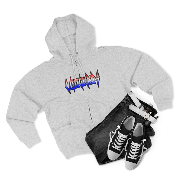 CG GRIP MASTER MAC RED WHITE BLUE FADE/STAY SAVAGE ZIP UP