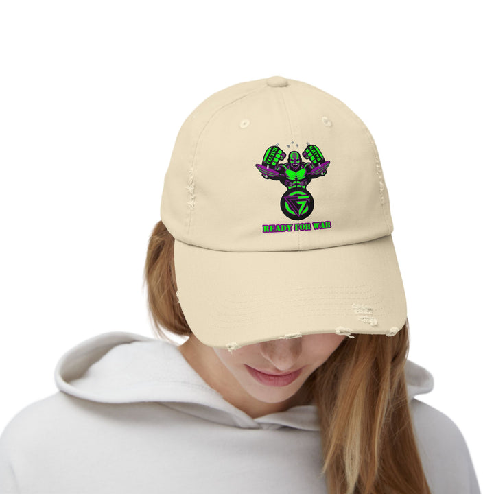 MAD MAC SNAP BAR BREAKER PURPLE GREEN /READY FOR WAR CAP