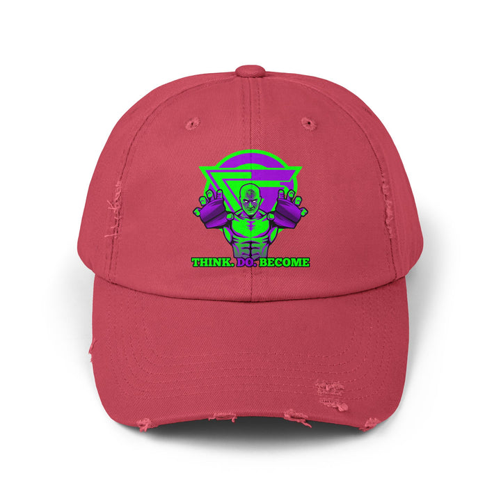 CG MONK MASTER PURPLE GREEN/THINK DO BECOME CAP