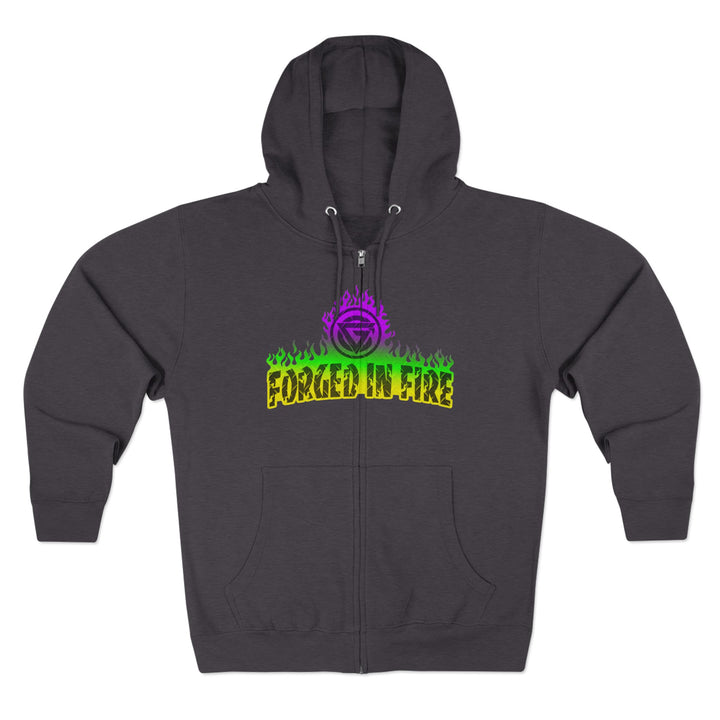 CG LIGHTNING KING YELLOW GREEN PURPLE /STAY SAVAGE ZIP UP