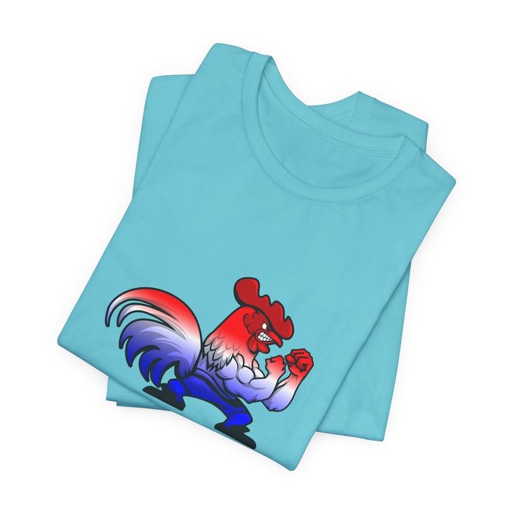 CG ANGRY ROOSTER RED WHITE BLUE FADE/CONQUER